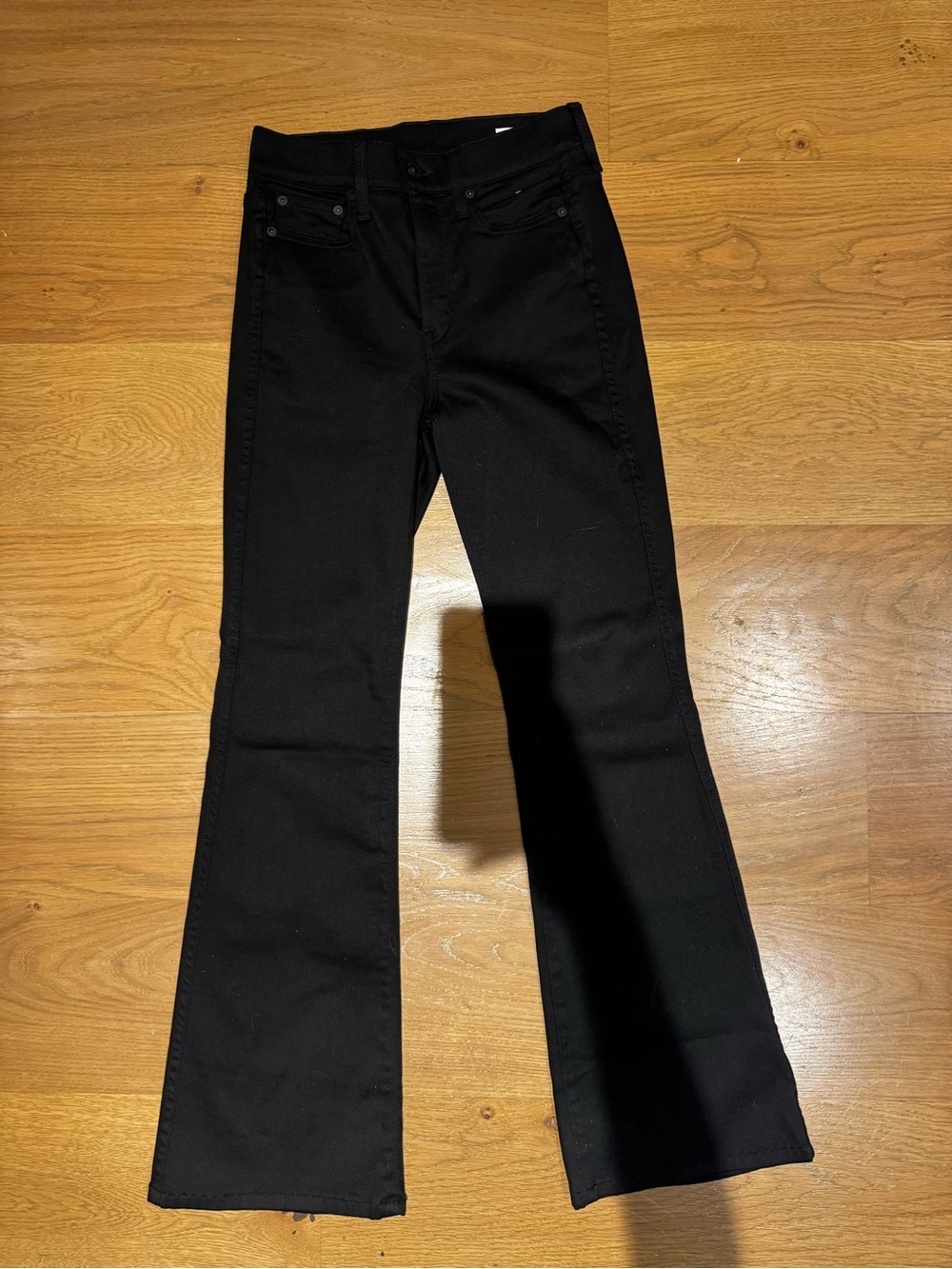 AYR Black High-Rise Flare Jeans NEVER WORN